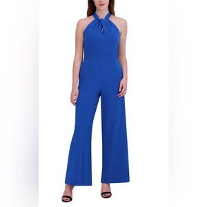 Julia Jordan Jumpsuit Halter Neck Wide Leg
